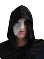 Demi-masque blanc