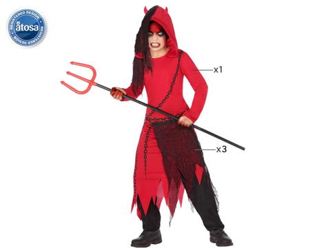 demon kostuum jongen