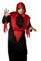 Devil warrior red-black