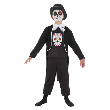 dia de los muertos costume for boys
