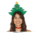 Diadeem met grote kerstboom