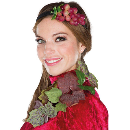 diadeem met rode druifjes