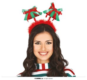 diadem with Christmas presents