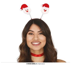 diadem with Santa's heads