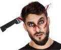 Diadème Halloween avec couteau