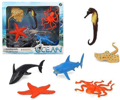 dieren oceaan 6 stuks plastic