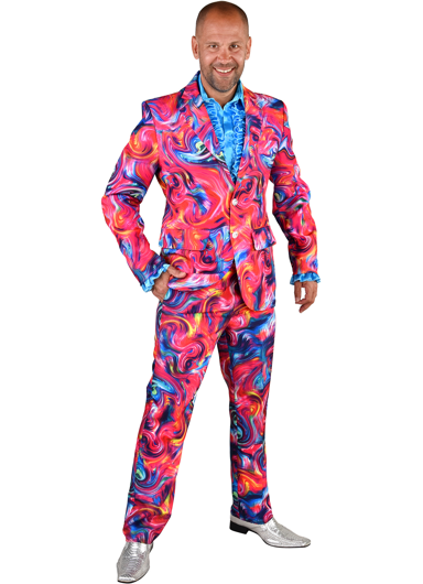 Disco deguisement funky Pink