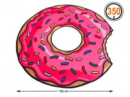 Donut strandlaken handdoek 150cm