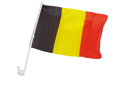 Drapeau de voiture belgique