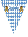 Drapeau ligne 5m 10 drapeaux BeerFest