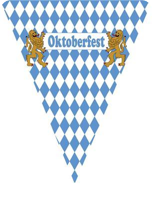 Drapeau ligne 5m 10 drapeaux BeerFest