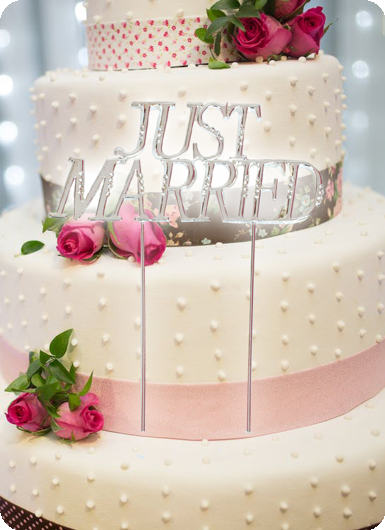 Décoration de gâteau de mariage