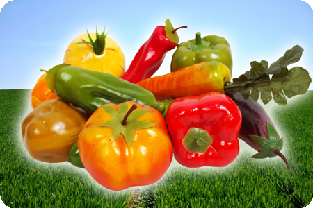 Décoration de légumes