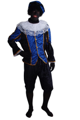 Déguisement aide de Saint-Nicolas luxe velours