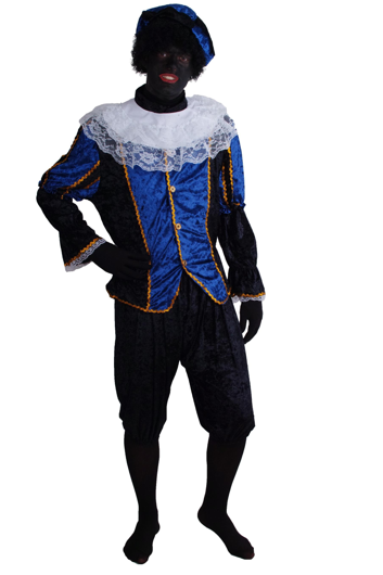 Déguisement aide de Saint-Nicolas luxe velours
