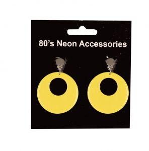 earrings neon yellow