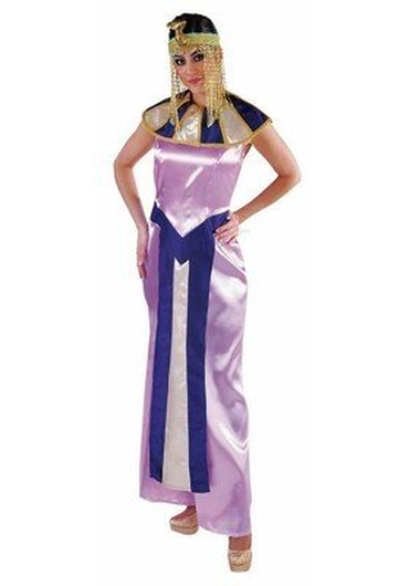 Egyptian dress purple