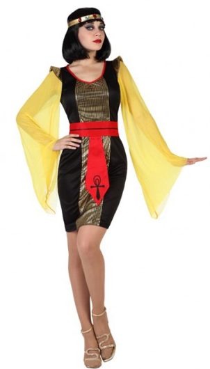 Egyptisch dames kostuum   