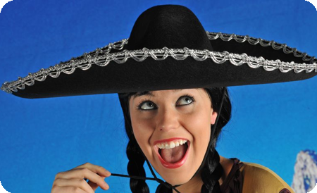 El mariachi hoed Zilver