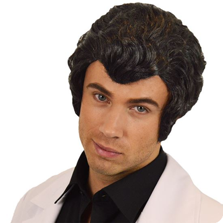 Elvis Wig Black