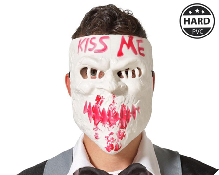 embrasse-moi masque d'Halloween
