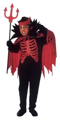 Enge Duivel cape en shirt voor kids