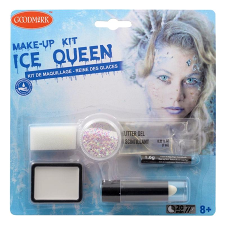 Ensemble de maquillage de princesse des glaces pour Halloween