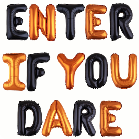 Enter if you dare ballonnen set 16 inch