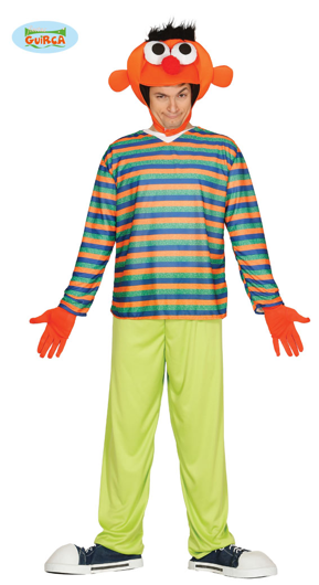 Ernie verkleed kostuum 