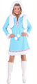 Eskimo kostuum dames ijsblauw