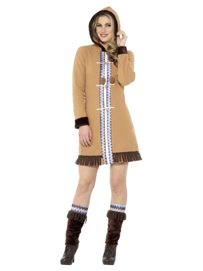 eskimo vrouw kostuum