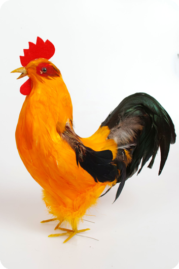 Fake fake Chicken decoration