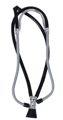 Fake plastic Doctor Stethoscope Black