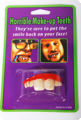 False teeth large front teeth