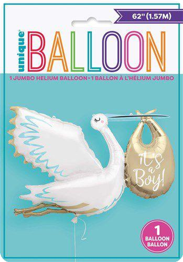 feuille ballon cigogne c’est un garçon