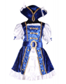 Fille pirate bleu