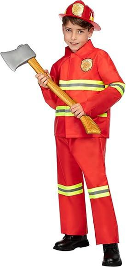 Firefighter costume kids