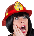 Firefighter helmet adults