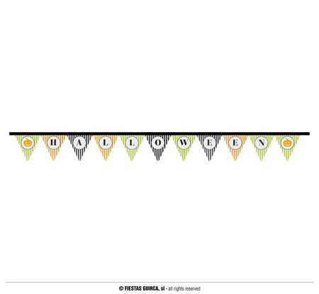 flag line halloween 300 cms 20x20 cms hq