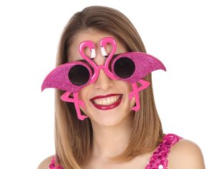 flamingo glasses