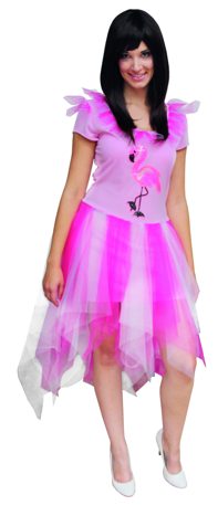 flamingo jurk dames