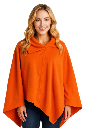 Fleece Poncho voor Carnaval