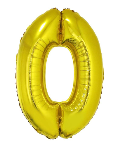 Fleuret ballon or numéro 0