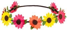 flowers hair ribbon