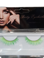 Fluo groene korte wimpers