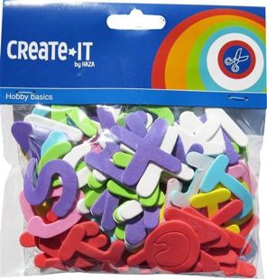 foam letters 104 stuks