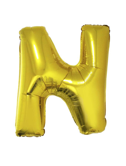 Foil ballon 40 inc lettre n or