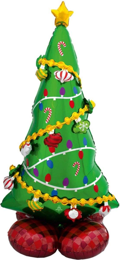 Foil balloon Christmas tree 78x149 only with AIR