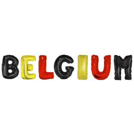 Foil balloon set World Cup Belgium 16 inch