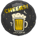 Folieballon Cheers Bier - 45 cm